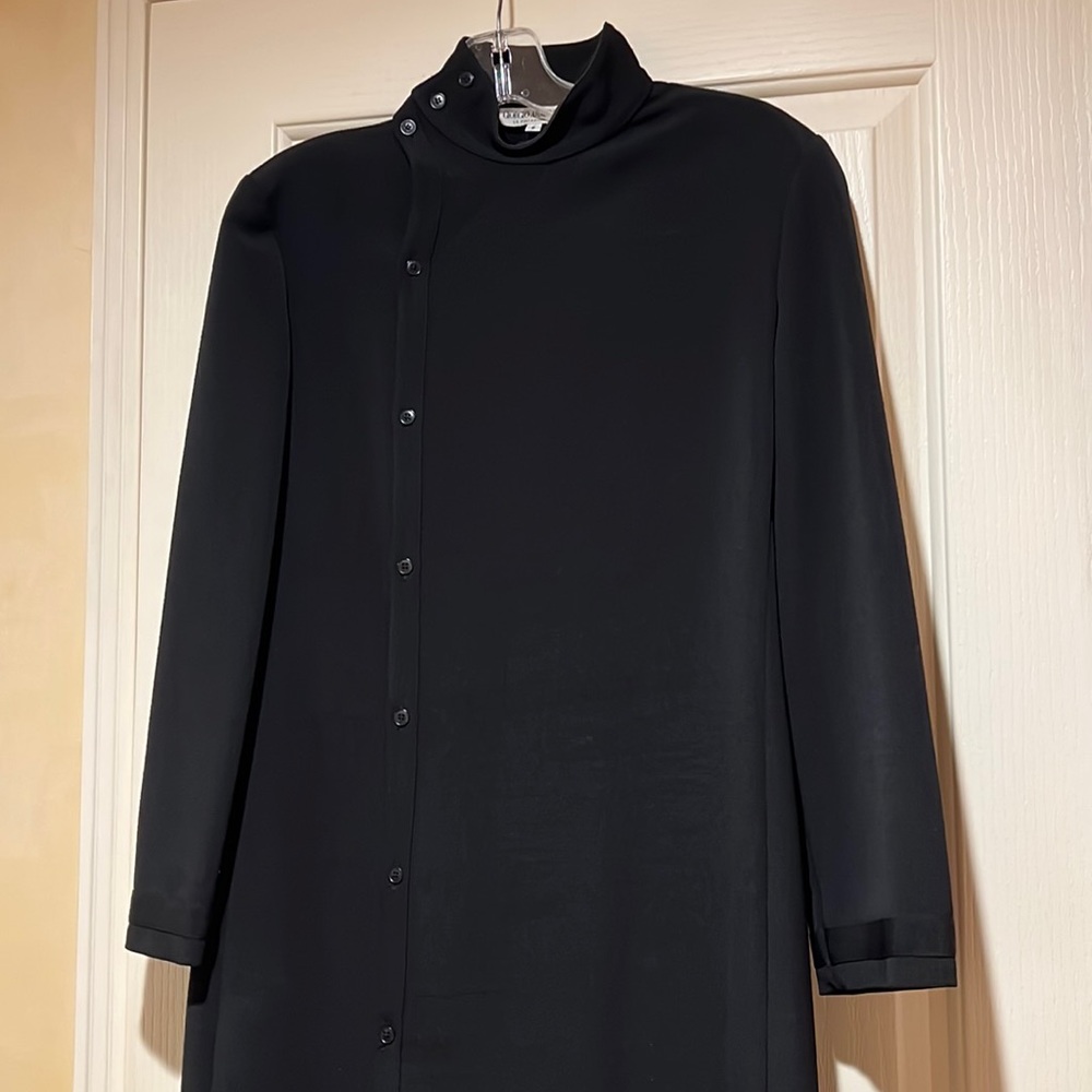 Vintage Giorgio Armani midi coat dress
